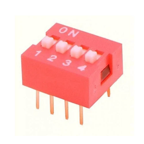 Electric  Dip Switch - Color: Red