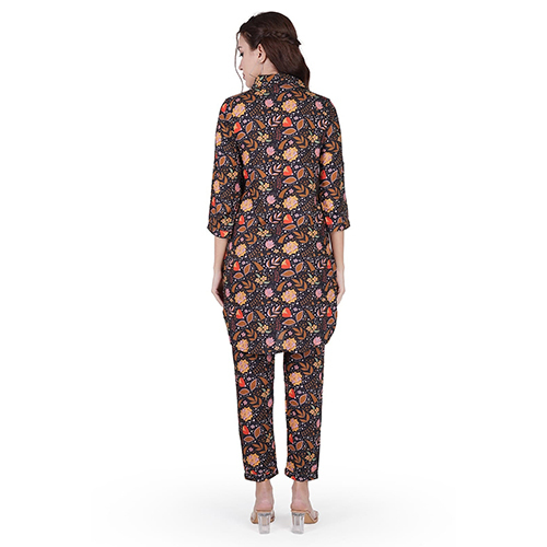 Designer Cotton Co-ord Set - Feature: Washable