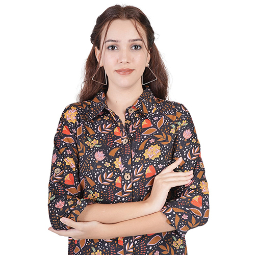 Designer Cotton Co-ord Set - Feature: Washable