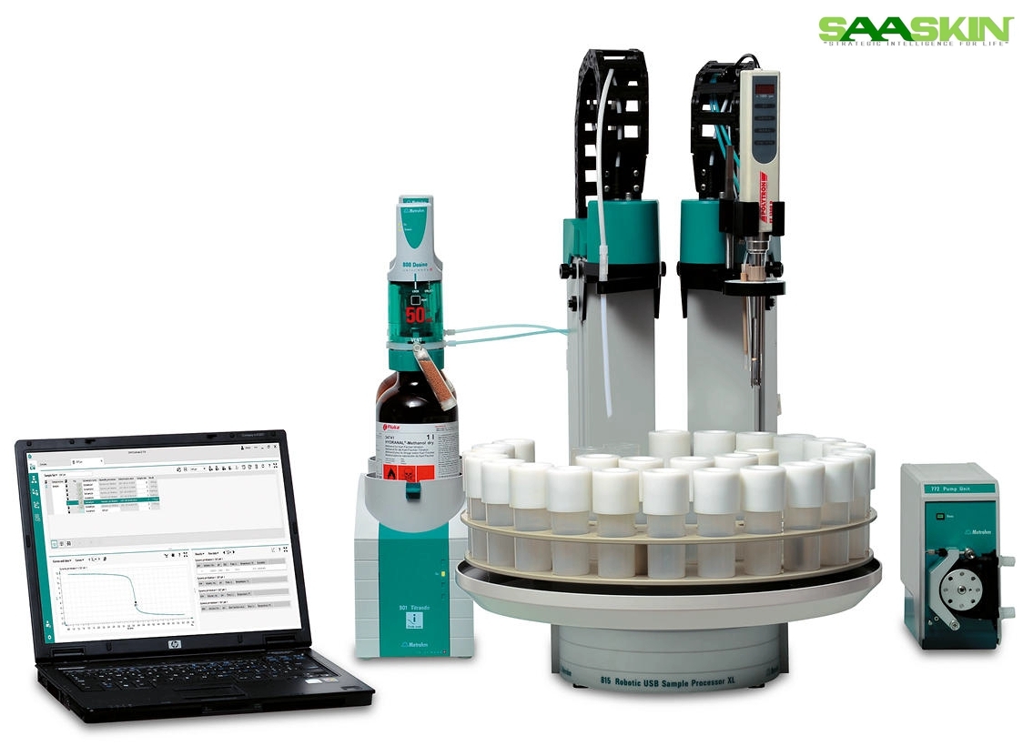 Metrohm Automated Volumetric Kf Titration Including Sample Preparation