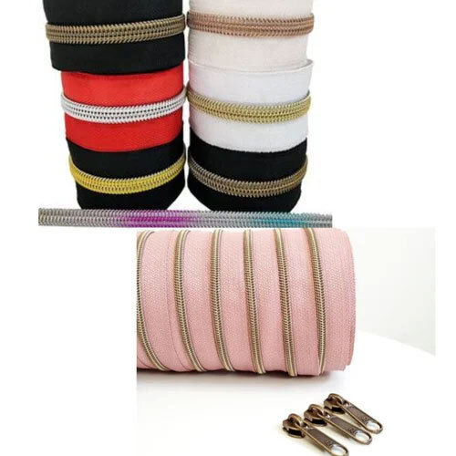 Nylon Coil Zippers Roll - Color: All Color