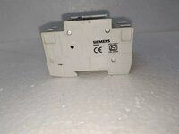 siemens 5SQ22 2pole 240415V C6 50HZ double pole Circuit breaker 6 amp