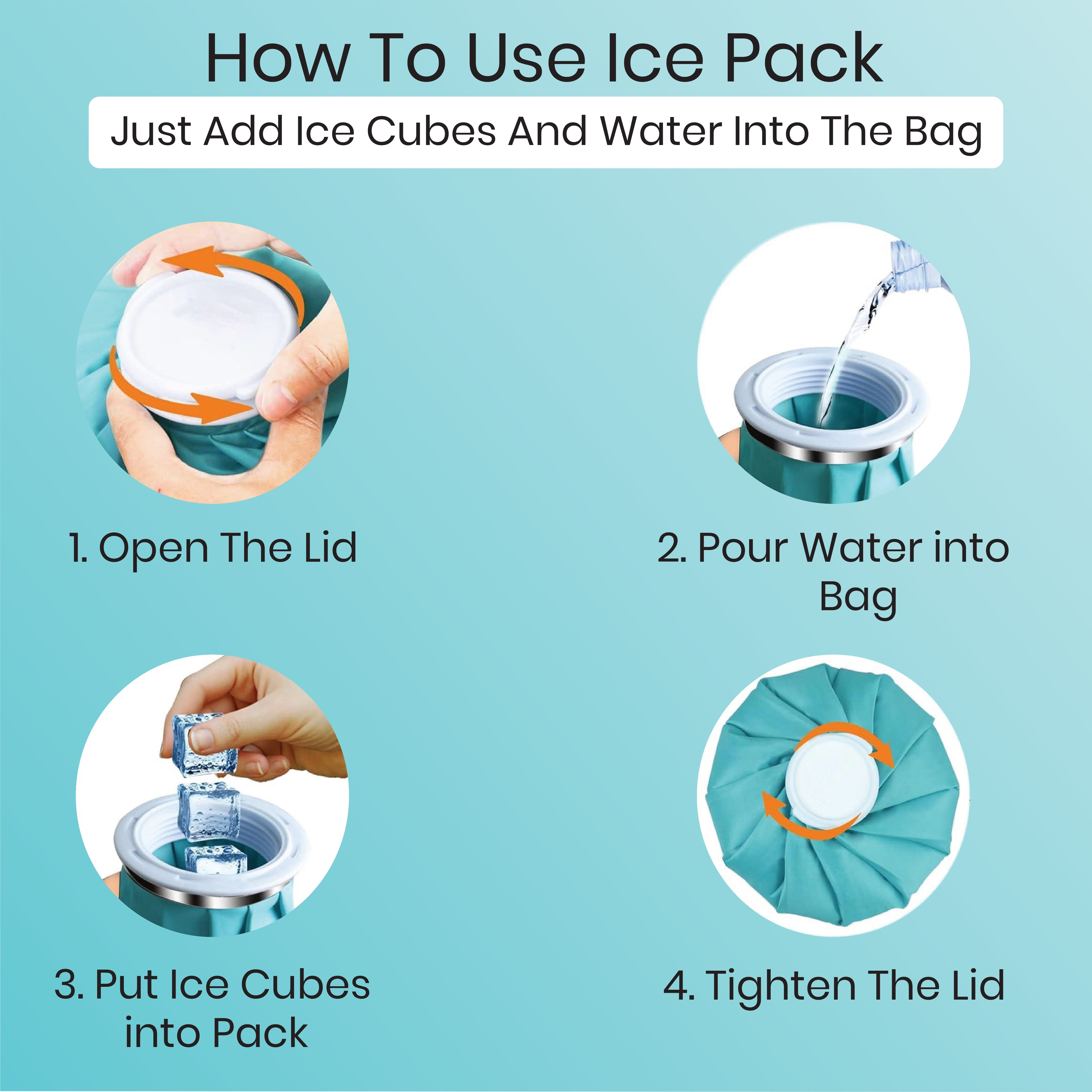 Ice Bag for Therapy and Pain