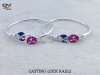 Casting Bachha Kadli - Silver Jewelry | Sparkling Design For Children, Encouraging Imagination And Unique Self-expression  