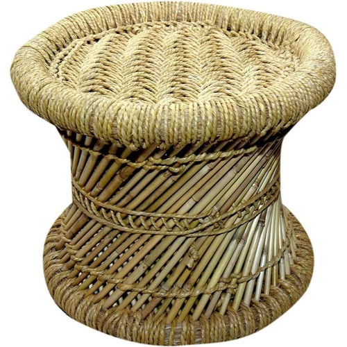 Bamboo Mooda Stool - Color: Brown