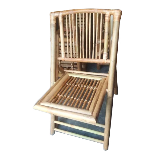 Bamboo Foldable Chair - Color: Brown