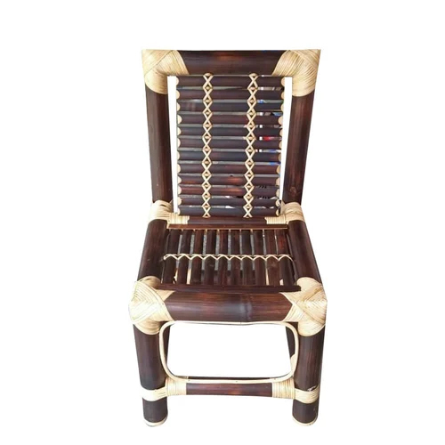 Bamboo Dining Chair - Color: Brown