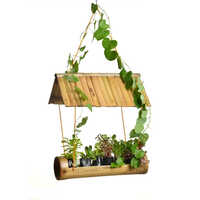 बैम्बू हैंगिंग प्लान्टर