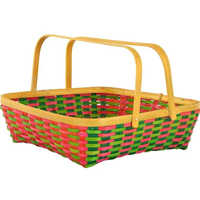 Bamboo Fruit Basket - High-quality Bamboo, Various Sizes, Multicolor Options | Modern Design With Polished Surface For Stylish Storage