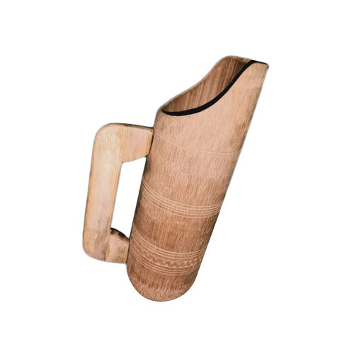 Bamboo  Jug - Color: Brown