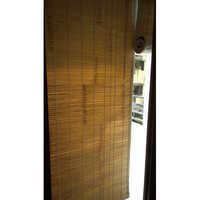 Outdoor Bamboo Blinds - Bamboo Material, Customizable Sizes, Brown Color | Polished Surface Finish, Weather-resistant, Provides Privacy & Shade