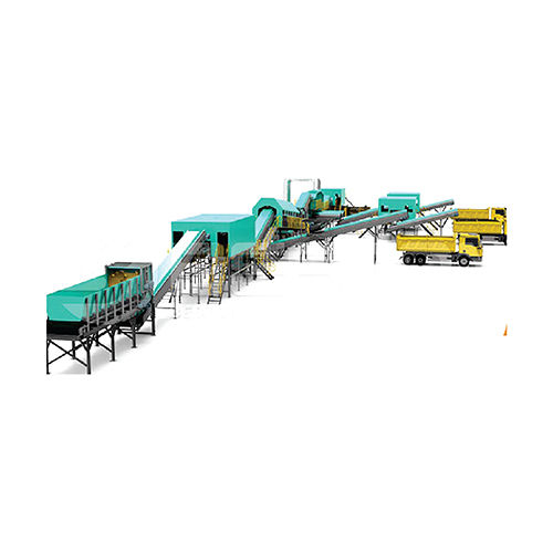 Municipal Solid Waste Recycling Plant - Material: Mild Steel