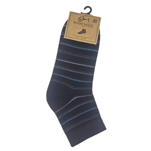 Long Length Mens Socks - Color: Grey