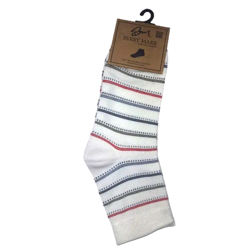 Long Length Socks For Men - Color: White