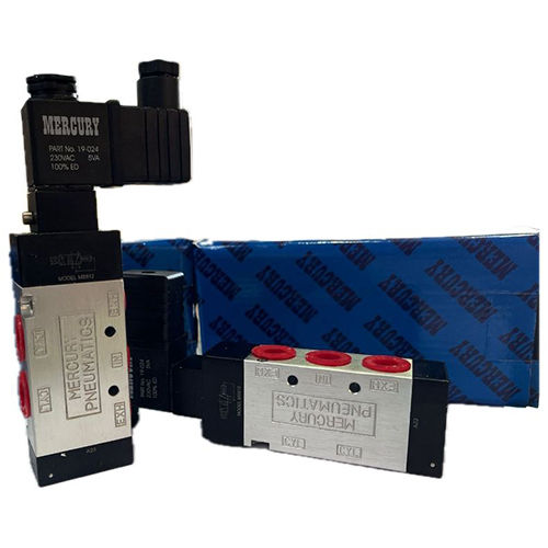 Industrial Solenoid Valves - Color: Black