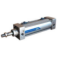 Mercury Tie Rod Cylinder - Steel Material, Bore Size 32mm - 100mm | Silver Finish, Max Stroke 1000mm, Industrial Use
