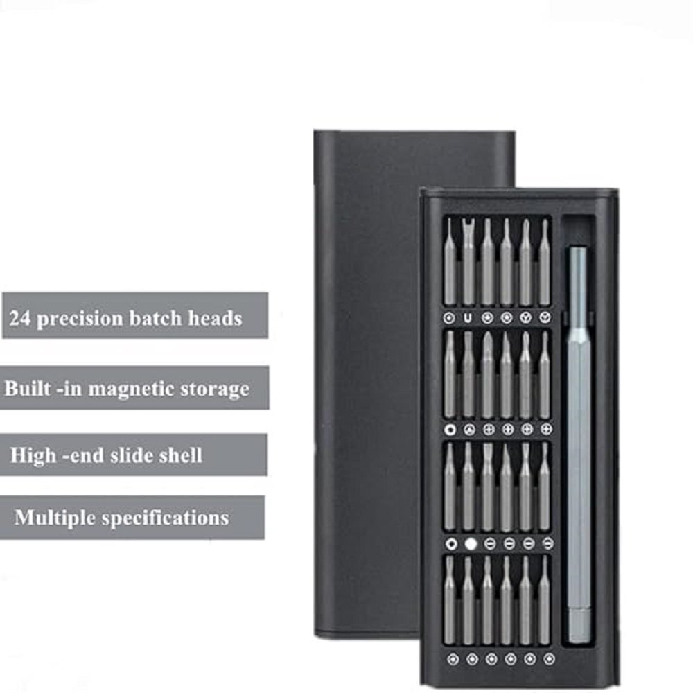 Mitsico 24 In 1 Screwdriver Magnetic Set, Used For Disassembling Screwdriver Repair Tools