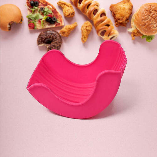 Silicone Burger Holder Snack Holder