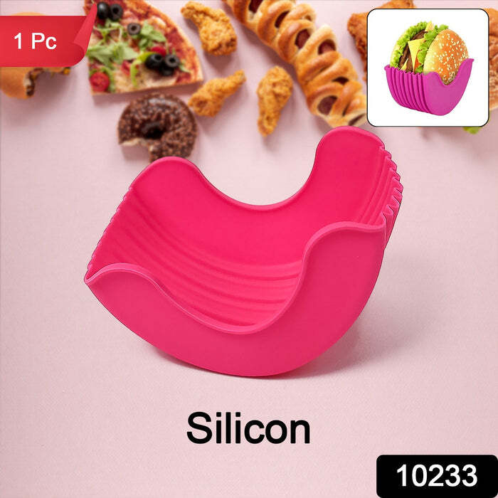 Silicone Burger Holder Snack Holder