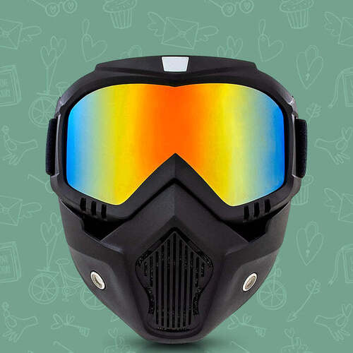 Motorcycle Goggles Off-road Helmet Goggles Windproof Glasses Goggles Mask