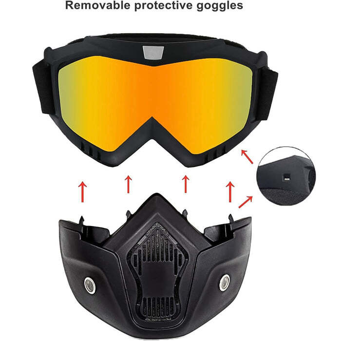 Motorcycle Goggles Off-Road Helmet Goggles Windproof Glasses Goggles Mask
