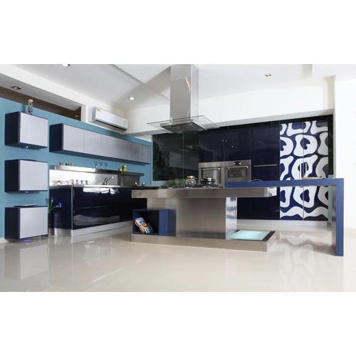 Customized Modular Kitchen - Color: Customizable