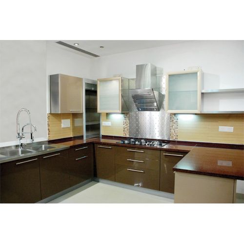 Customized Modular Kitchen - Color: Customizable
