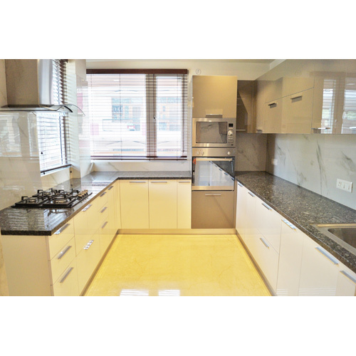 Modular Kitchen Setup - Door Material: Mdf