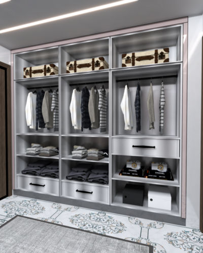 Customized  Modular Wardrobes - Color: As Per Requirement