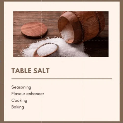 50 Kg Table Salt - Color: White