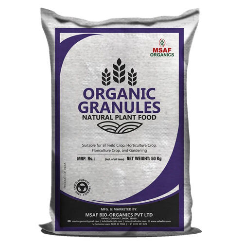 Organic Granules - Physical State: Granular