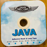 50mm White Adhesive Velcro Hook Tape - Color: White/black