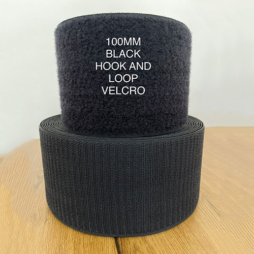 100mm Black Velcro Hook And Loop Tape