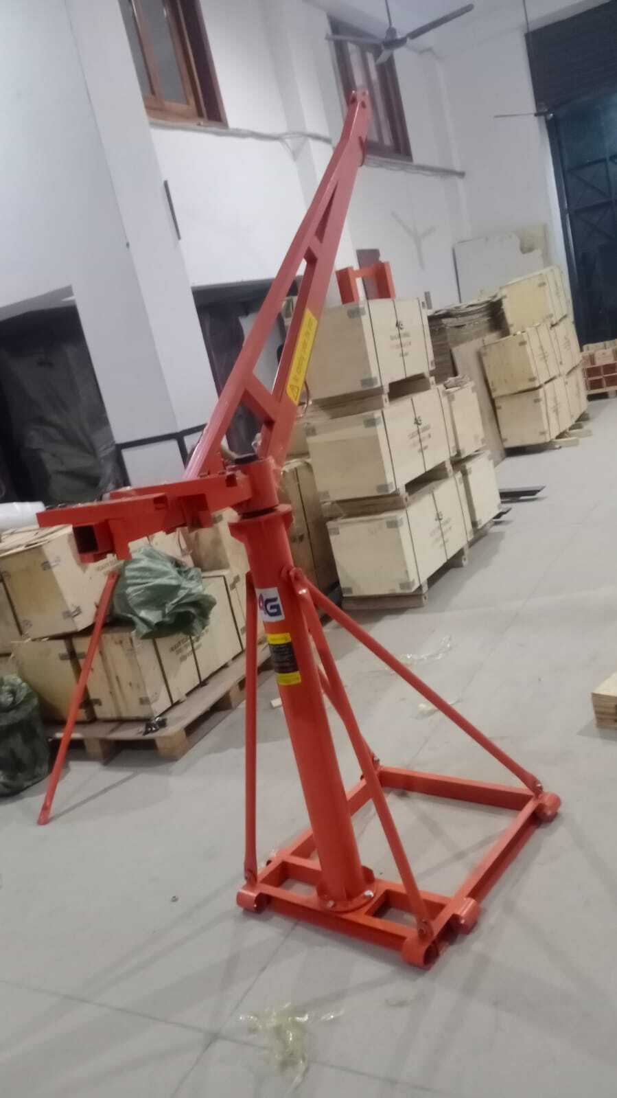 mini crane 55kg with kcd winch