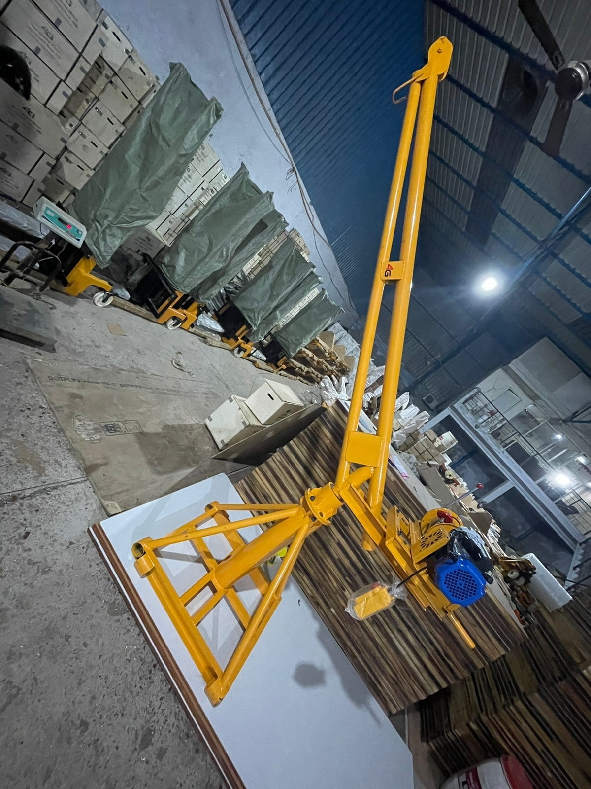 Mini Crane 85kg With Kcd Winch