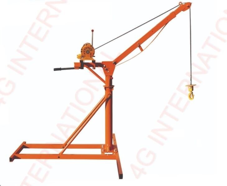 mini crane 65kg with kcd winch