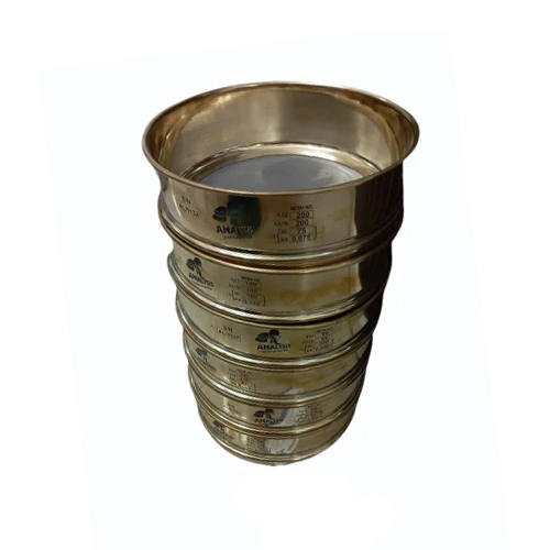 Brass Test Sieve - Color: Silver