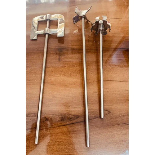 Customized Stirrer Shaft-Cutter - Color: Silver