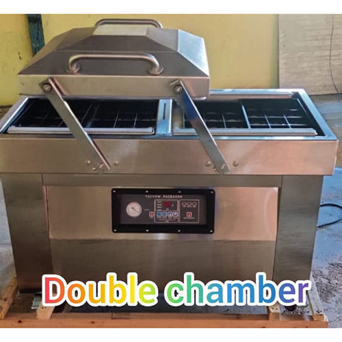 Double Chamber Vacuum Packing Machine - Automatic Grade: Semi-Automatic