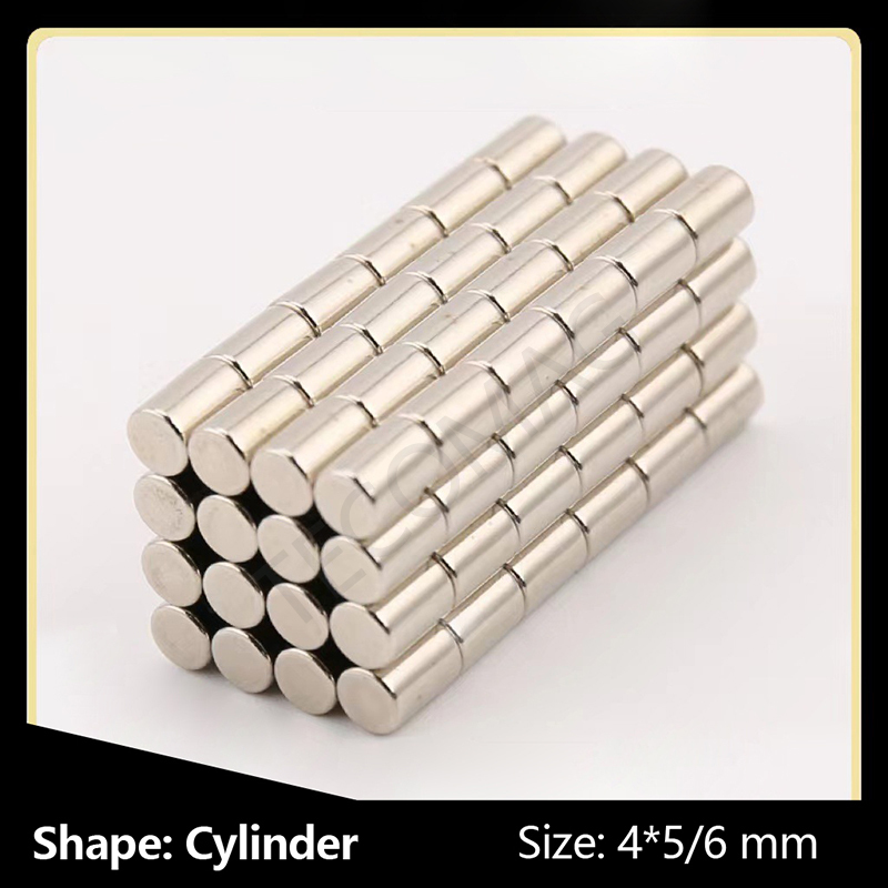 Cylinder Sintered Ndfeb Magnet 5*8/10mm - Application: Industrial Applications