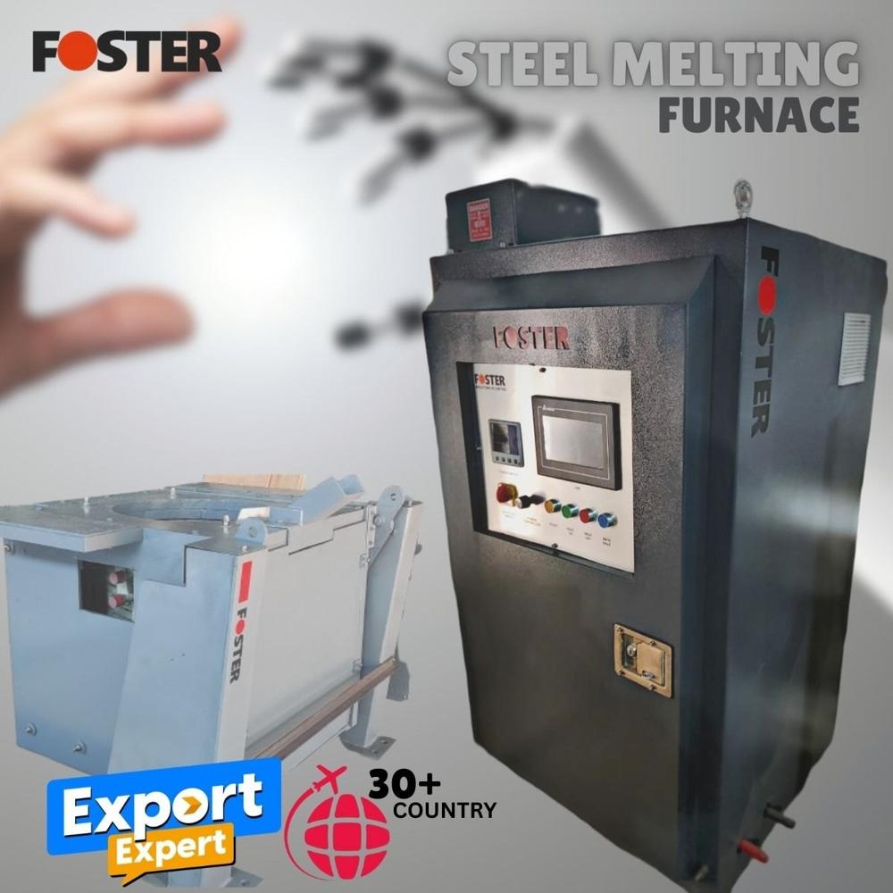 Steel Melting Induction Furnace - Dimensions: 61 X 61 X 77 Centimeter (Cm)