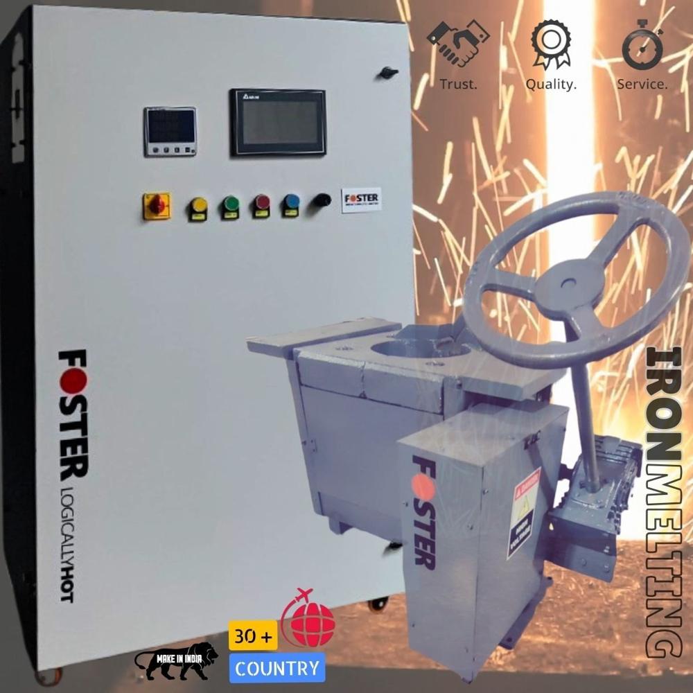 Induction Iron Melting Furnace - Power: 8 Kw To 750 Kw Watt (W)