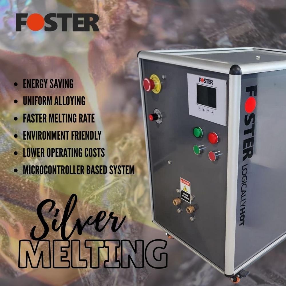 Induction Based Silver Melting Furnace - Capacity: Custom / Available In 5 Kg
