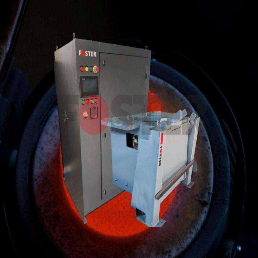 Industrial Copper Melting Induction Furnace - Color: Grey
