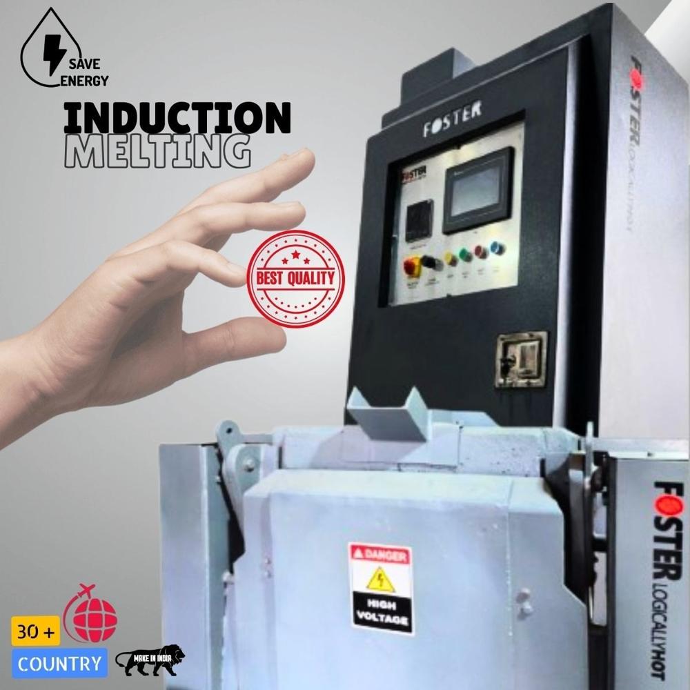 Electric Induction Melting Furnace - Dimensions: 24*25*26 Inches Inch (In)
