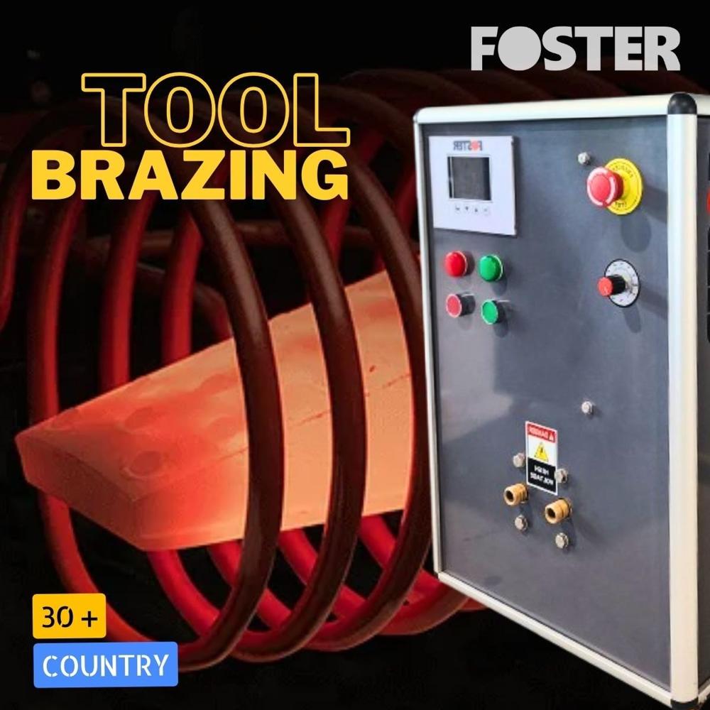 Induction Tool Brazing Machine - Material: Stainless Steel Alloy