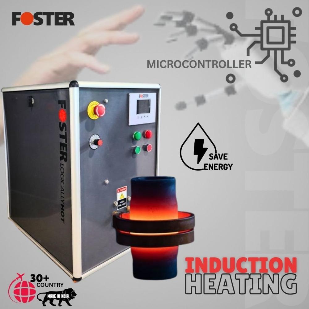 Industrial Induction Heating Machine - Mild Steel, Compact Design | Semi-Automated, 440V Voltage, 50-60 Hz Frequency, Ideal for Metal Heating