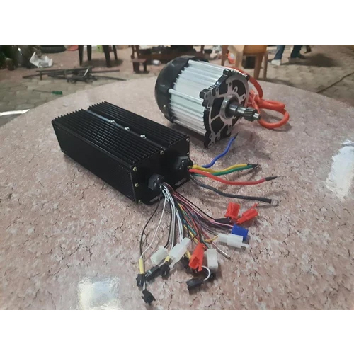 1500 Watt Bldc Motor Kit - Color: Black