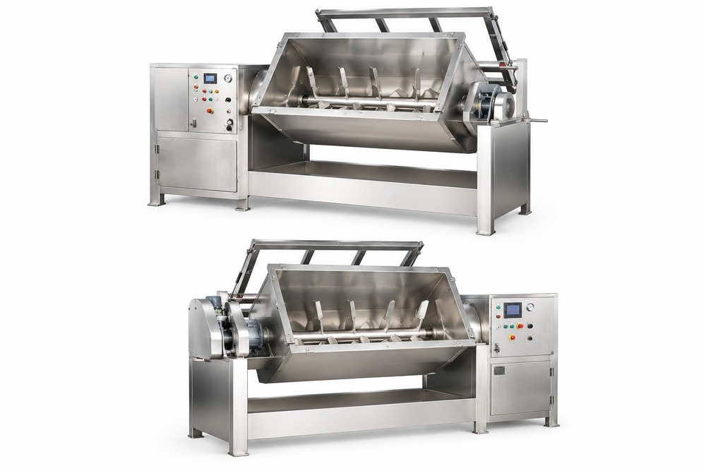 Mass Mixture Machine - Capacity: 100A 500 Kg/Batch Kg/Hr
