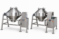 Double Cone Blender Machine - Capacity: 100a  1000 Kg/batch Kg/hr
